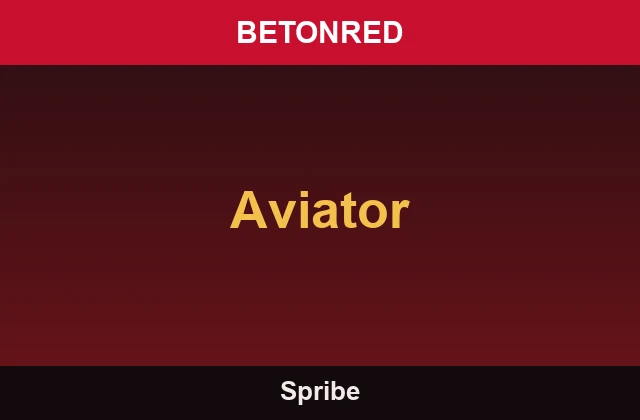 Aviator — Betonred Casino